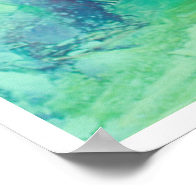 Affiche abstraite (Coin)