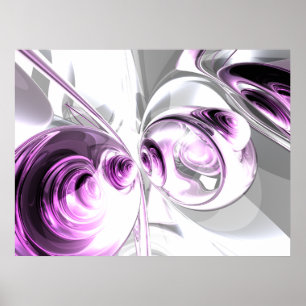 Affiche Abstraite Circumvolution