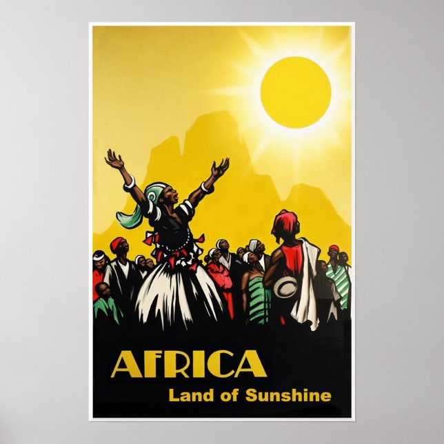Affiche Afrique (Devant)