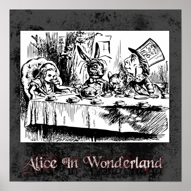 Affiche Alice In Wonderland 41 (Devant)