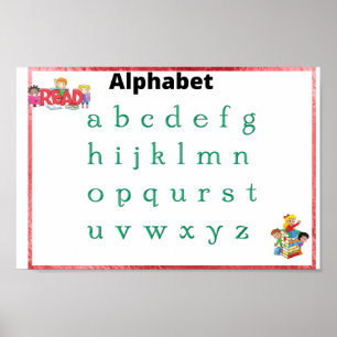 Affiche alphabet