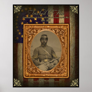 Affiche américaine de sergent de cavalerie