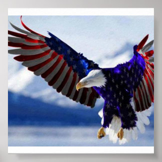 AFFICHE AMÉRICAINE EAGLE.