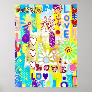 Affiche Amour 18 x 24