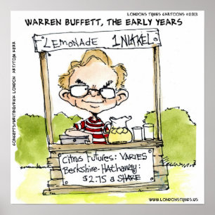 Affiche amusante Lemonade MegaMogul