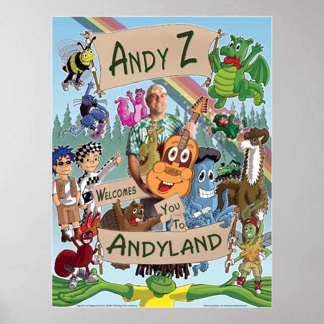 Affiche Andy Z & Friends (Devant)