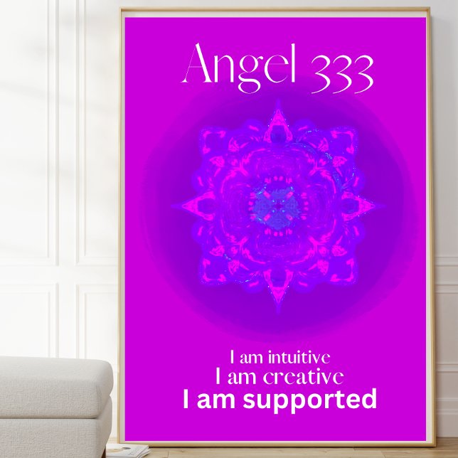 Affiche Angel numéro 333 (Créateur téléchargé)