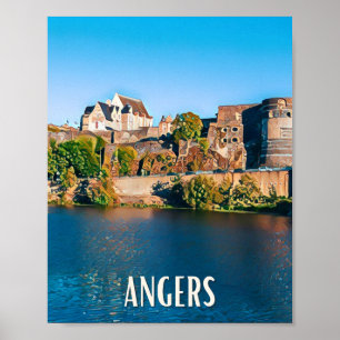Affiche Angers Photo Vintage