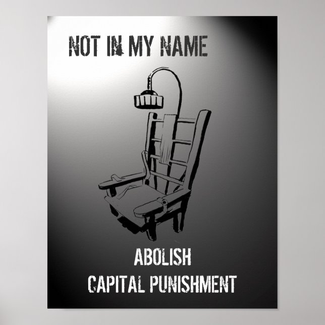 Affiche anti-peine de mort (Devant)