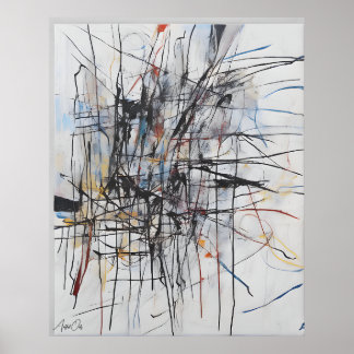 Affiche | Art Abstrait | Contenu AI