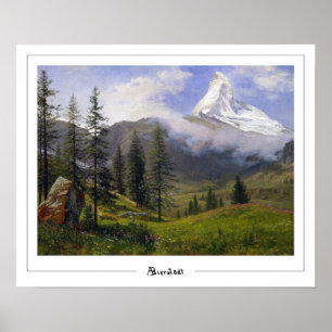 Affiche artistique Albert Bierstadt Zedign #271