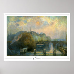 Affiche artistique Albert Lebourg Zedign #184