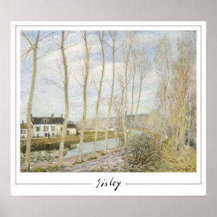 Affiche artistique Alfred Sisley Zedign #12
