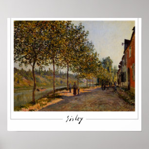 Affiche artistique Alfred Sisley Zedign #14