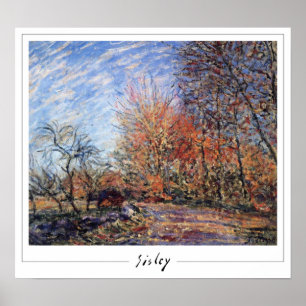 Affiche artistique Alfred Sisley Zedign #372
