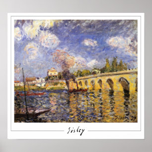 Affiche artistique Alfred Sisley Zedign #90