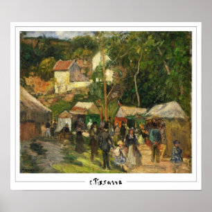 Affiche artistique de Camille Pissarro Zedign #84