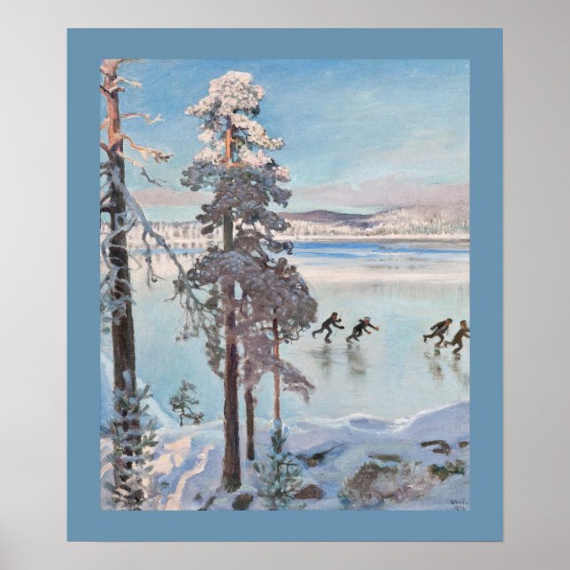 Affiche artistique de Gallen-Kallela (Devant)