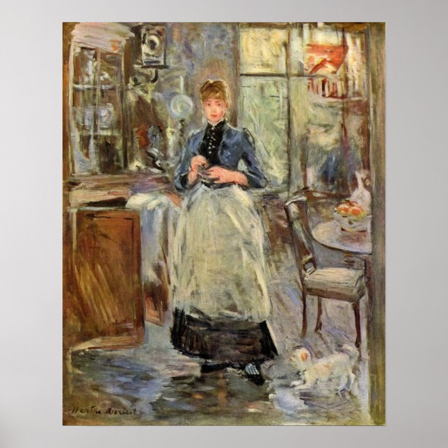 Affiche artistique de Monisot "The Dining Room" (Devant)