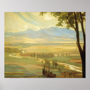 Affiche artistique de Rivera "Avila Morning"