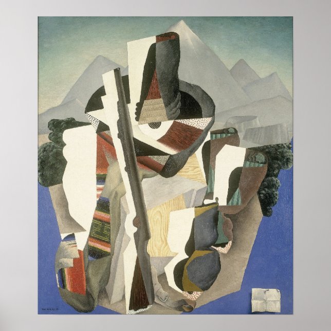 Affiche artistique "Zapata Style Landscape" de Riv (Devant)