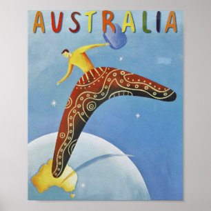 affiche Australie Travel