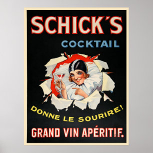 Affiche avec la copie vintage de la publicité de