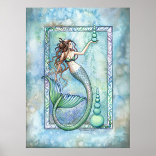 Affiche Balance Mermaid par Molly Harrison