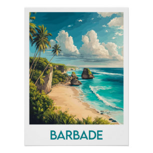 Affiche Barbade
