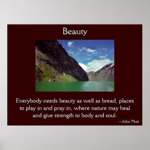 Affiche Beauté de la nature