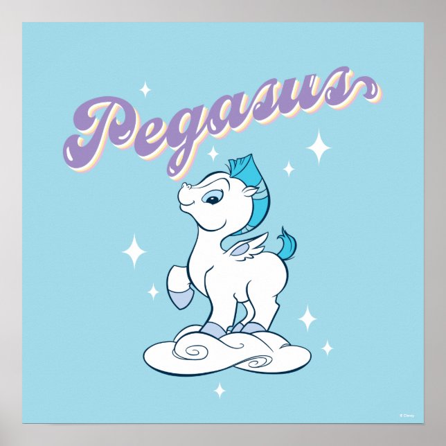 Affiche Bébé Pégase (Devant)