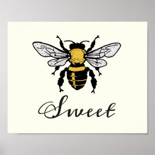 Affiche Bee Sweet