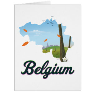 Affiche Belgique Travel.