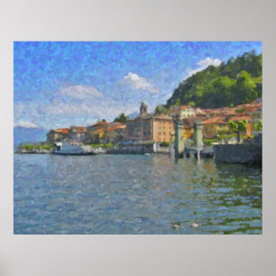 Affiche Bellagio, Lac de Côme