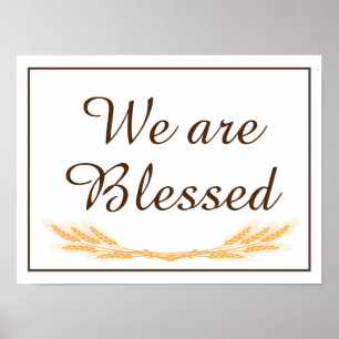 Affiche bienheureuse