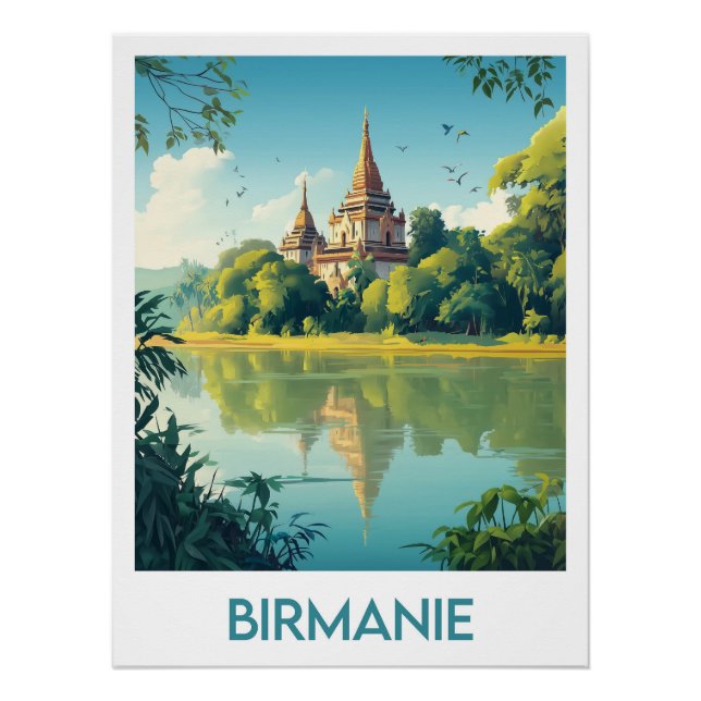 Affiche Birmanie (Devant)