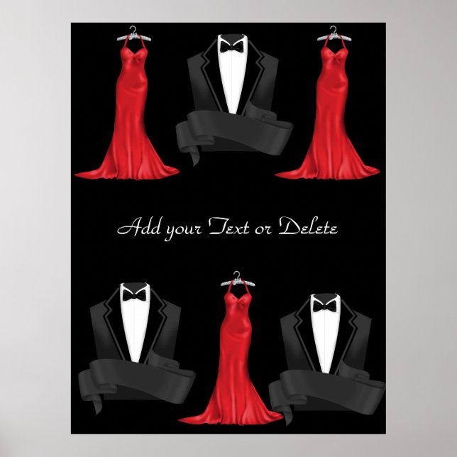 Affiche Black Tie Carla (Devant)