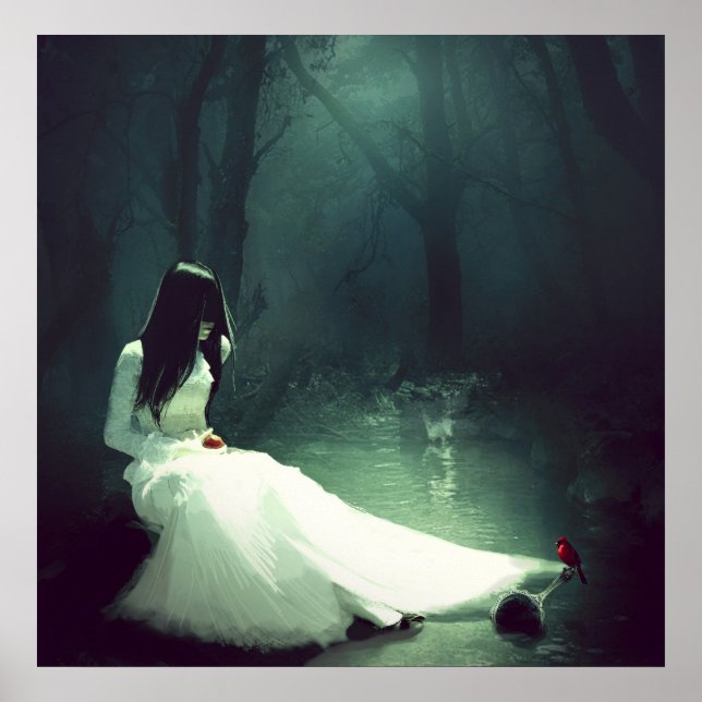 Affiche blanche neige (Devant)