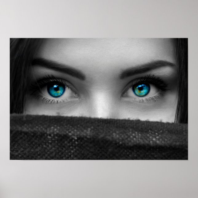 Affiche Blue eyes (Devant)