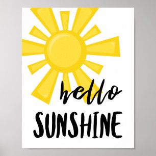 Affiche Bonjour Sunshine