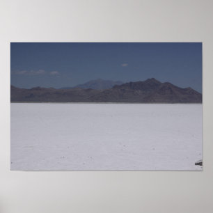 Affiche Bonneville Salt Flats, Utah