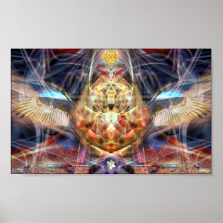 Affiche brillante de 11" x 8,5" de "Dreams of Egyp