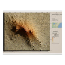 affiche brillante du kilimanjaro