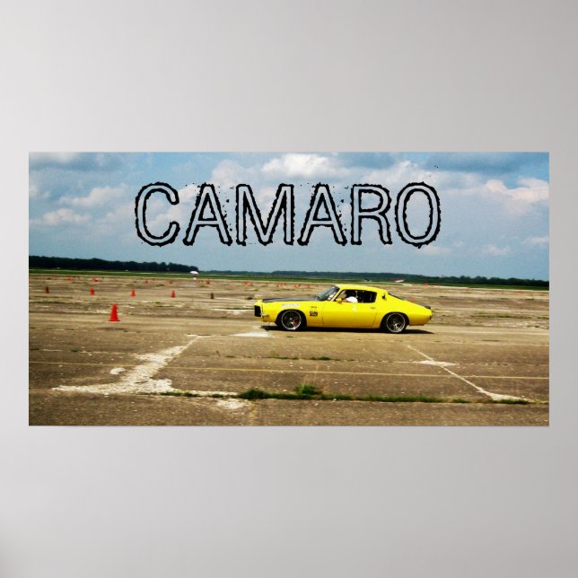 Affiche Camaro (Devant)