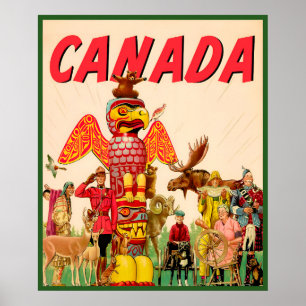 Affiche Canada Travel
