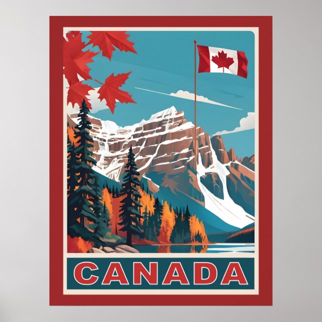 Affiche Canada Travel (Devant)