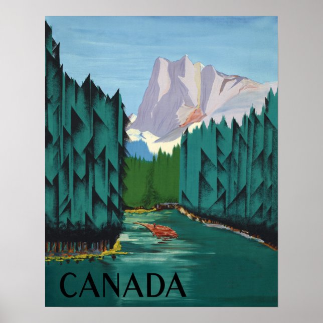 Affiche Canada Travel (Devant)