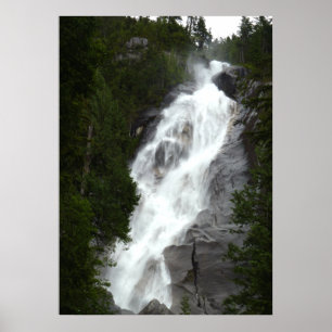 Affiche canadienne sur le paysage Cascade Poster