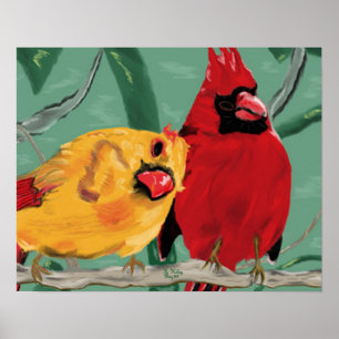 Affiche cardinale d'attraction