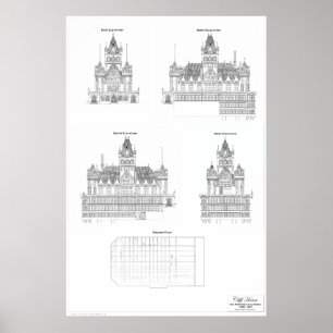 Affiche Cliff House 1907